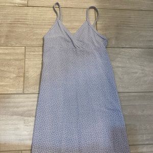 blue floral brandy melville dress